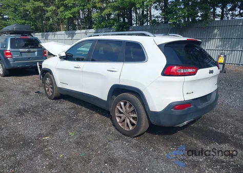 2016 Jeep Cherokee Limited из США, поврежденный, VIN 1C4PJMDS8GW123616